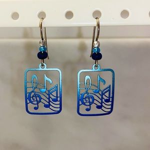 Music Note earrings